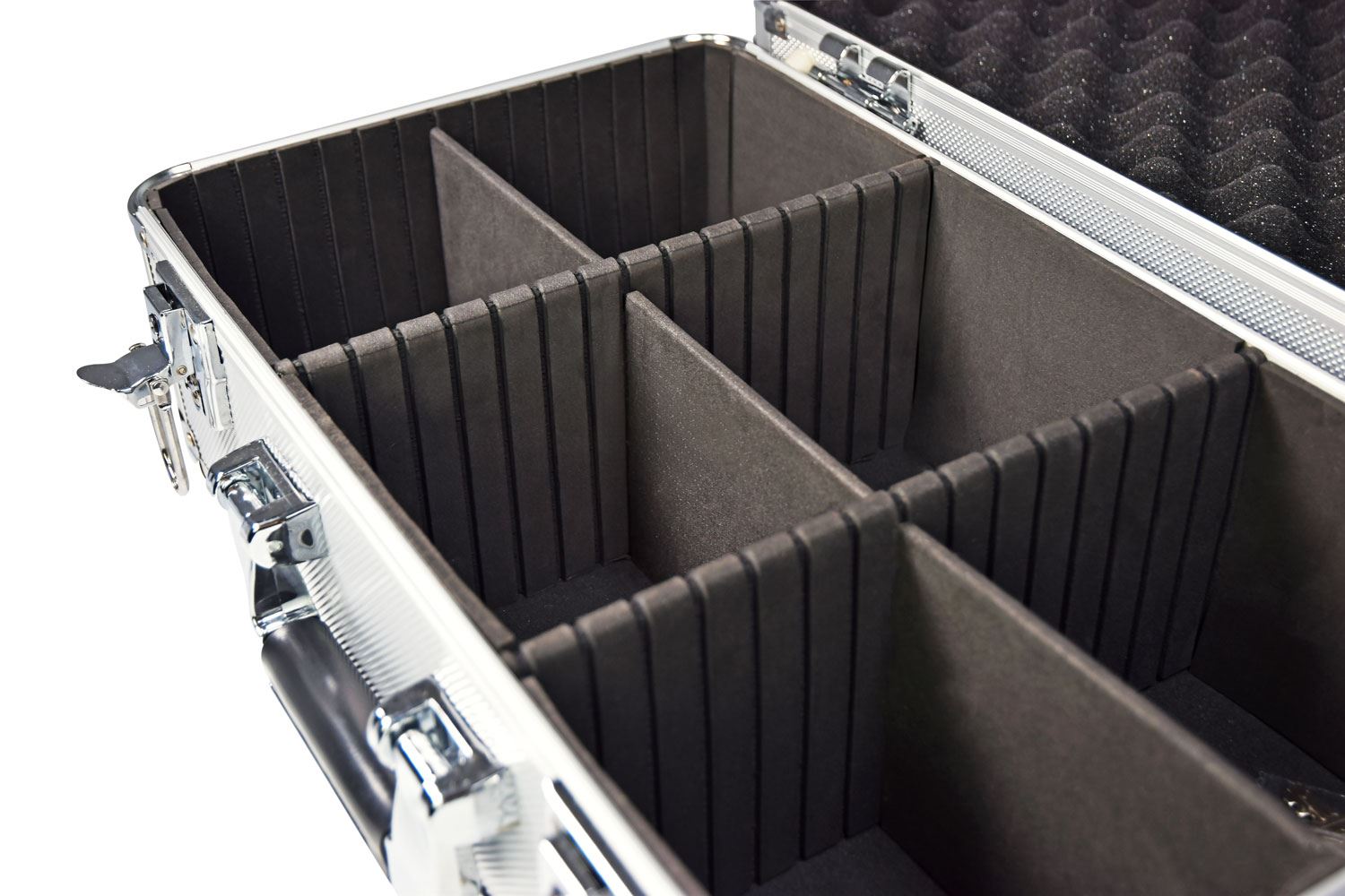 Citronic  Aluminium CD Flight Storage Lockable Case - Holds 60 Disc Travel Music DJ