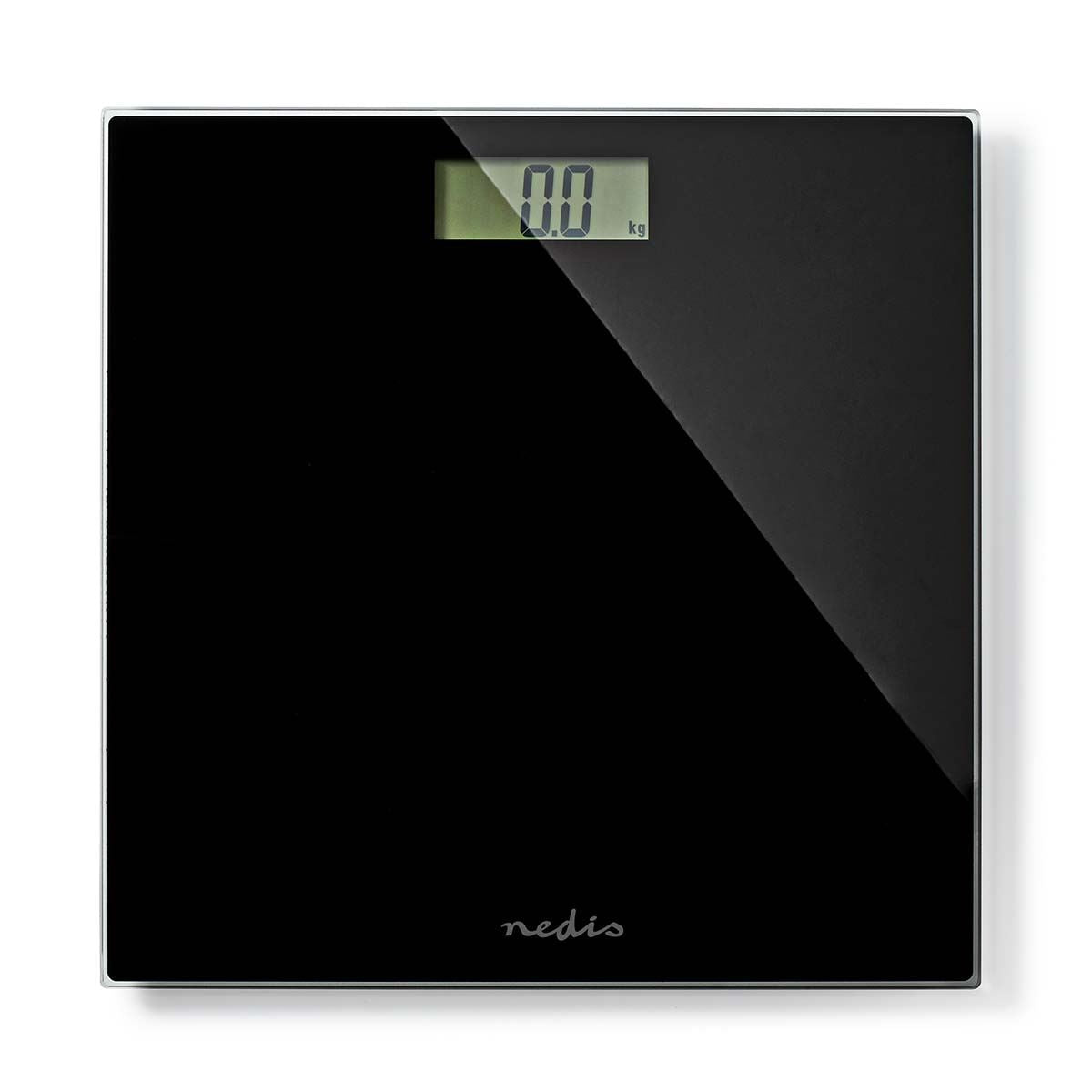 Nedis Personal Digital Weighing Scales, Tempered Glass | Max Weight 150 kg | Black
