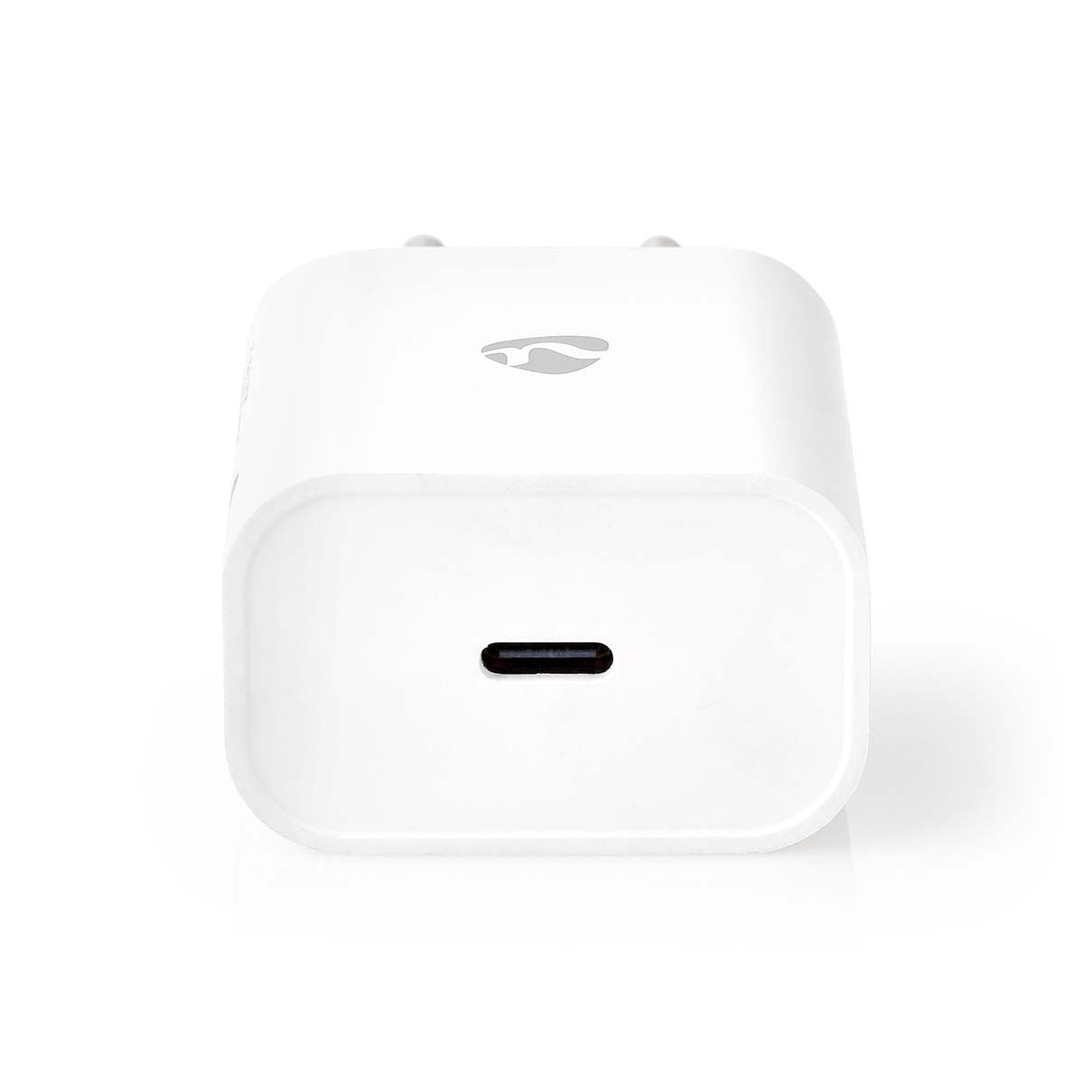 Nedis EU Euro Travel Wall Charger | 20 W | PD3.0 20W | Quick charge feature | 1.67 / 2.22 / 3.0 A | Number of outputs: 1 | USB-C™ | Lightning 8-Pin (Loose) Cable | 1.00 m | Automatic Voltage Selection | White