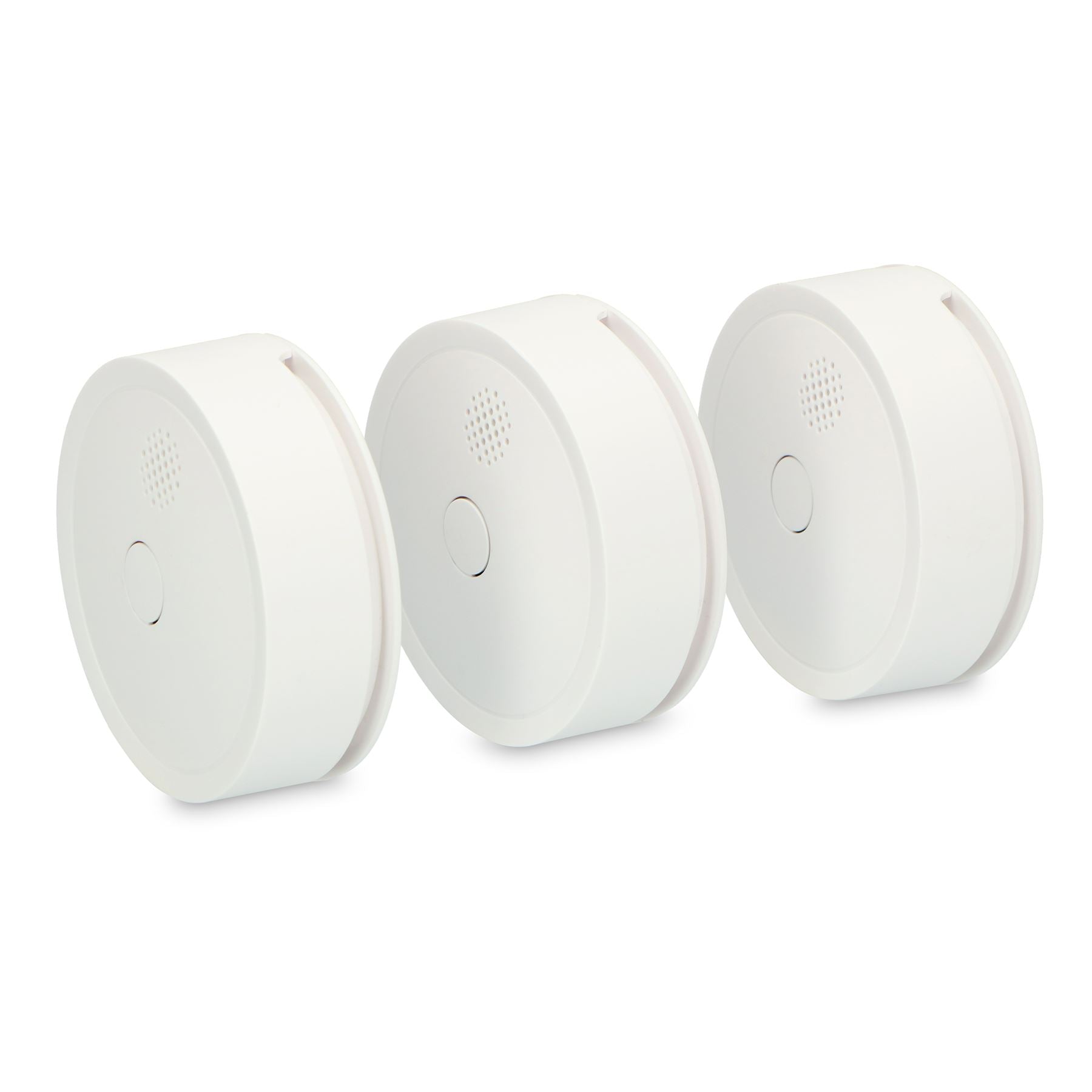 Alecto SA61 Wireless Interconnectable Smoke detector | >85 dB | 10 Year Battery Included | EN14604:2005/AC:2008 | White | 3 Pack