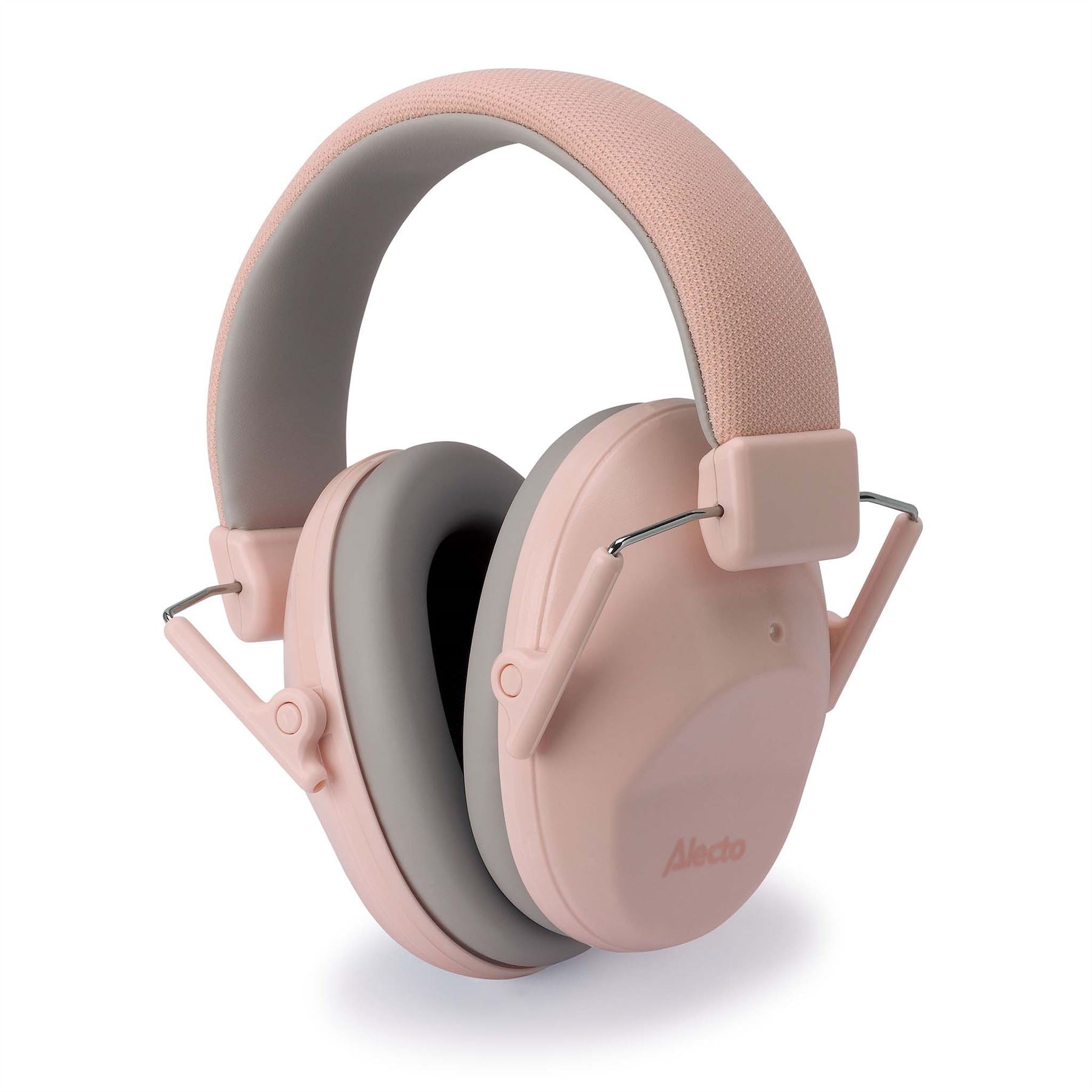 Alecto BV73PK Kids Ear Defenders Children, Age 5-17, Certified 25dB, Adjustable Size, Noise Cancelling Headphones Kids, Ear Defenders Autism, Ear Muffs for Toddler, Boys, Girls, School - Pink