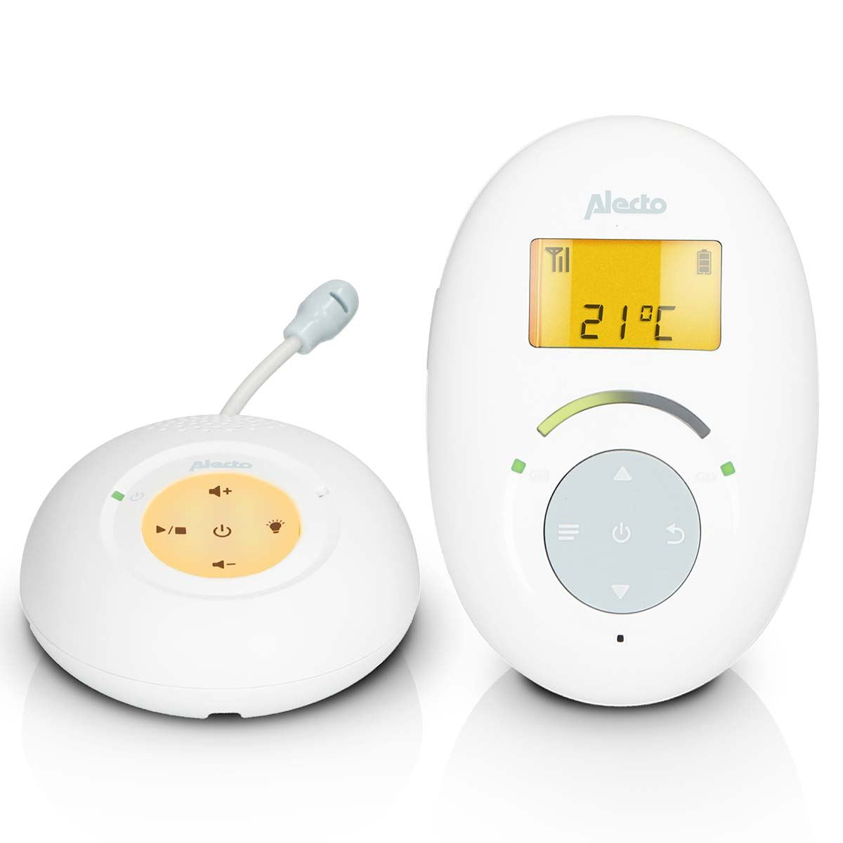 Alecto DBX120 Full Eco Audio DECT Baby Monitor White / Blue