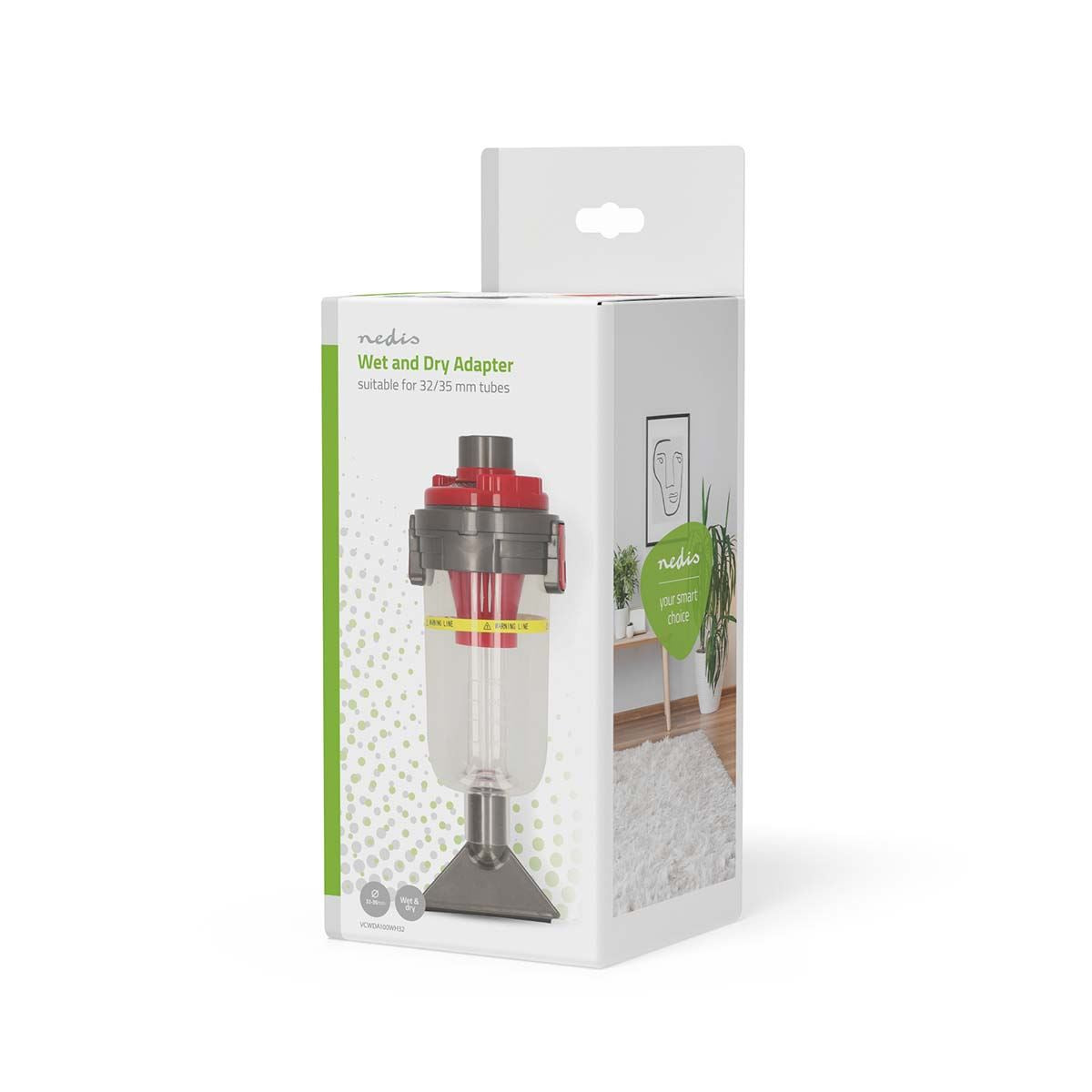 Nedis Wet and Dry Adapter | Universal | Hard Floors / Hard Surfaces / Parquet / Tile | 32 - 35 mm