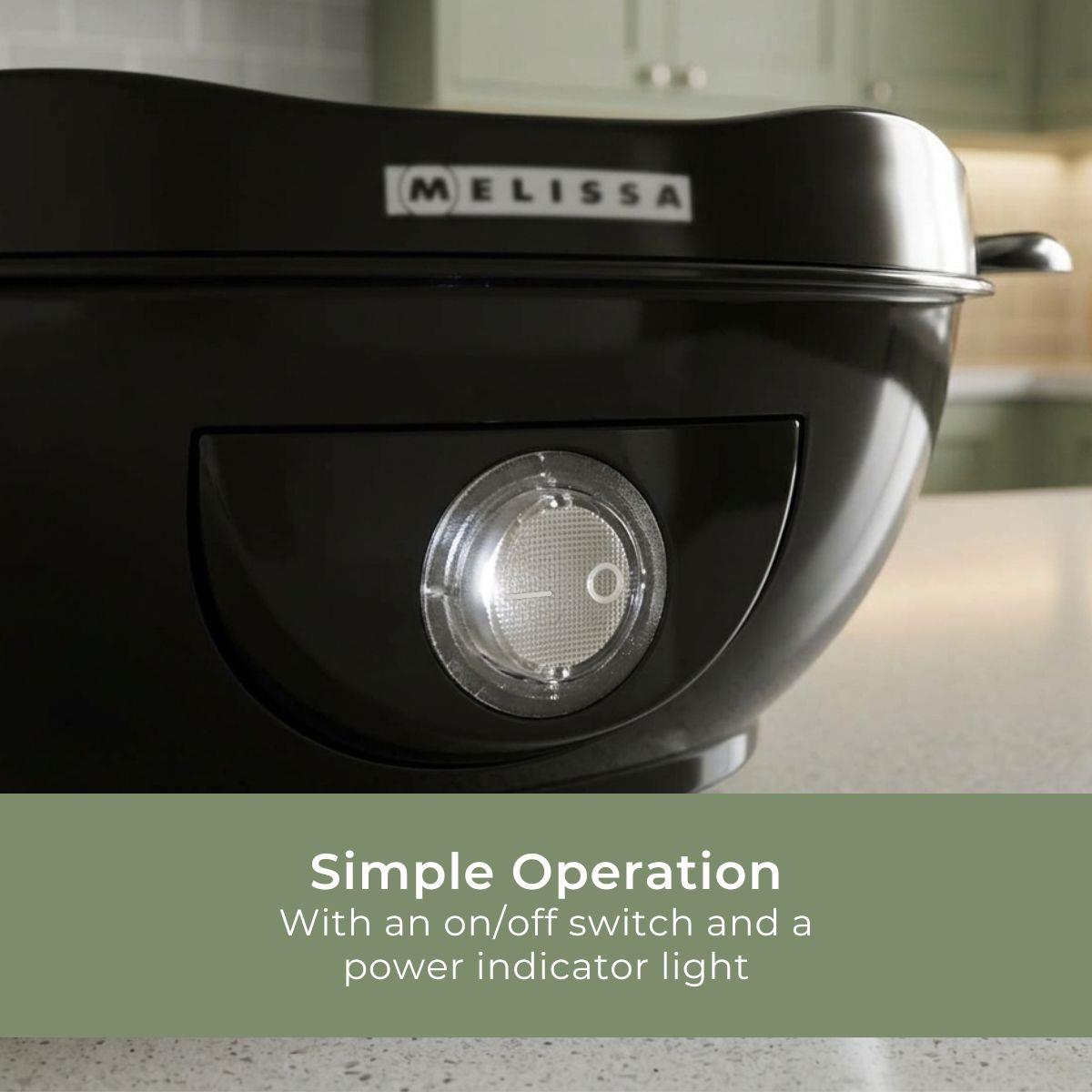 MELISSA Electric Egg Boiler Steamer for Eggs 360W Automatic Egg Boiler Electronic Omelette Maker Poacher for 7 Soft, Medium & Hard Boiled Eggs