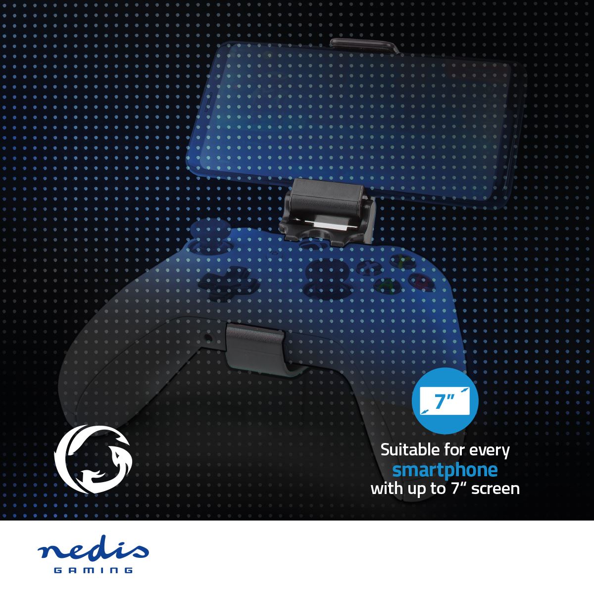 Nedis Smartphone Gaming Holder | Used for: Smartphone | 4.5 " | 6.5