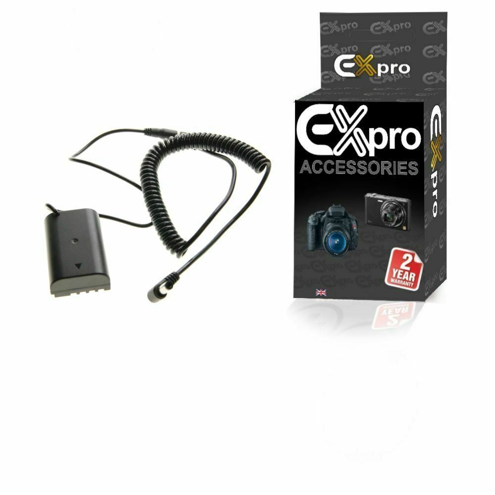 Ex-Pro Panasonic DMW-DCC12 DMW-BLF19E Coupler Cable for Ex-Pro Rechargeable Battery Power System for Panasonic