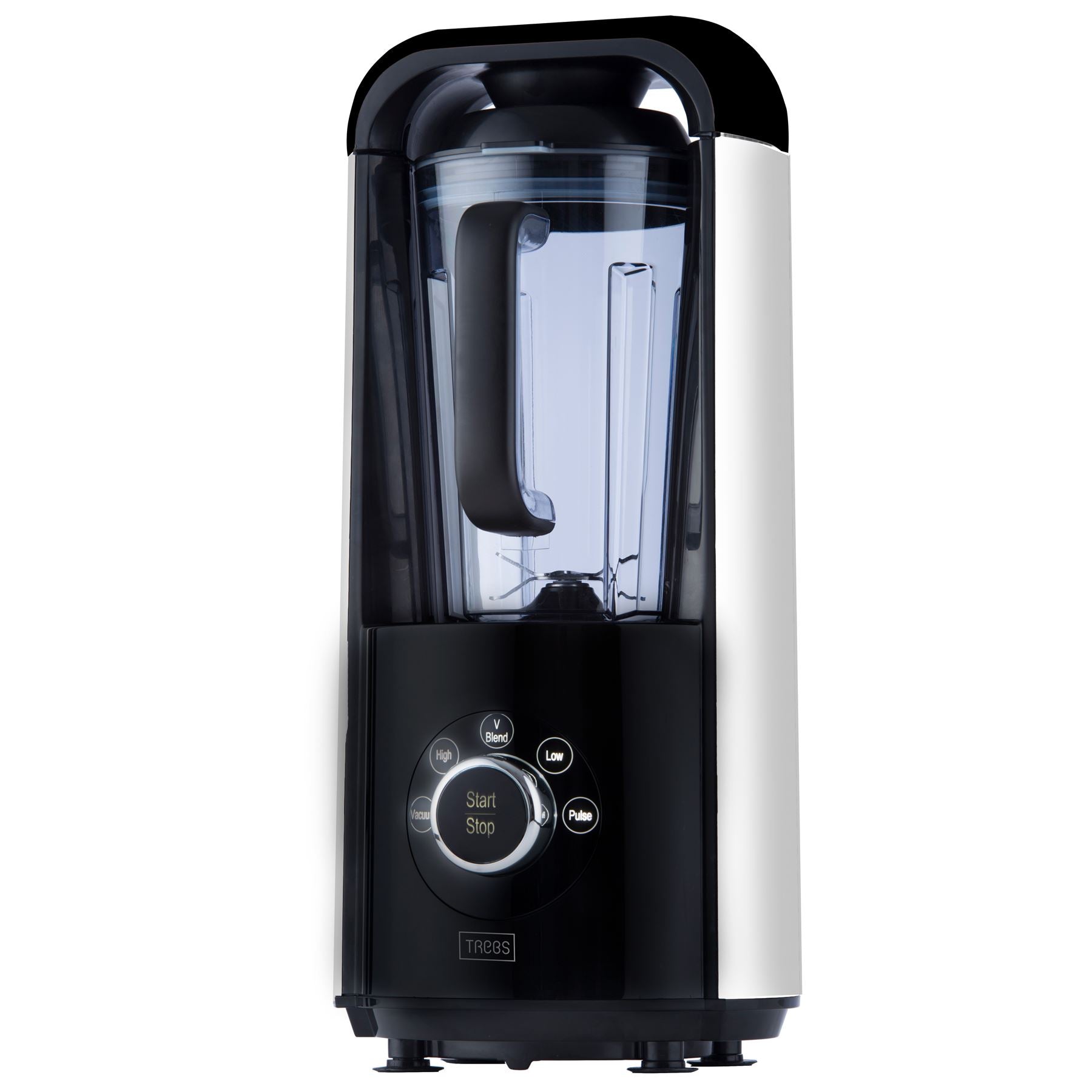 Trebs Vacuum Multi-Function Blender, 1.5L 800W 5 Settings, 6 Stainless Steel Blades, Hard / Soft Blend, Smoothie, Ice Crush, Shakes Maker - Black