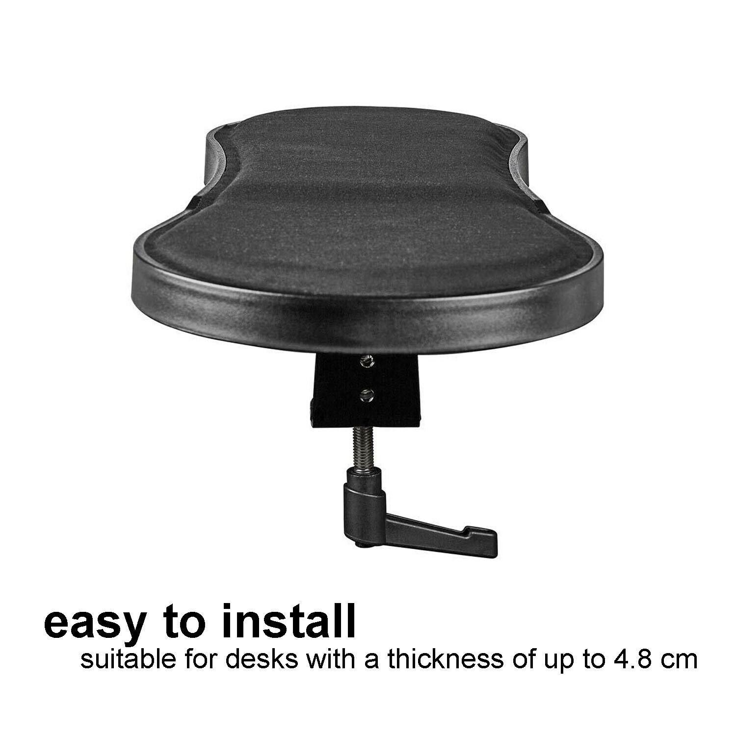 Nedis Armrest | Number of pivot points: 1 Pivot point(s) | Forearm pad length: 40 | Max. carrying capacity: 5 kg | Swivel angle: 360 ° | With mouse platform