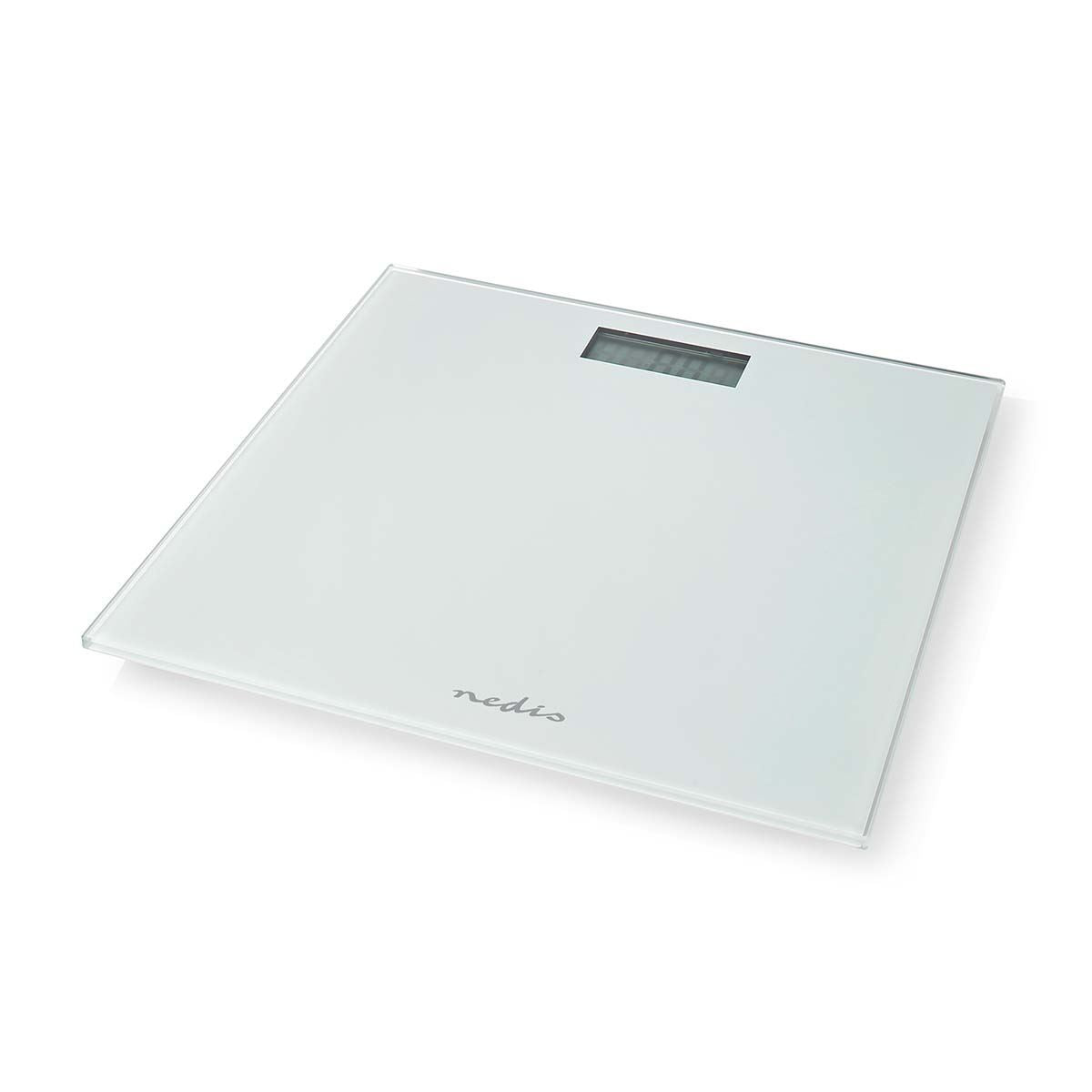 Nedis Personal Digital Weighing Scales, Tempered Glass | Max Weight 150 kg | White