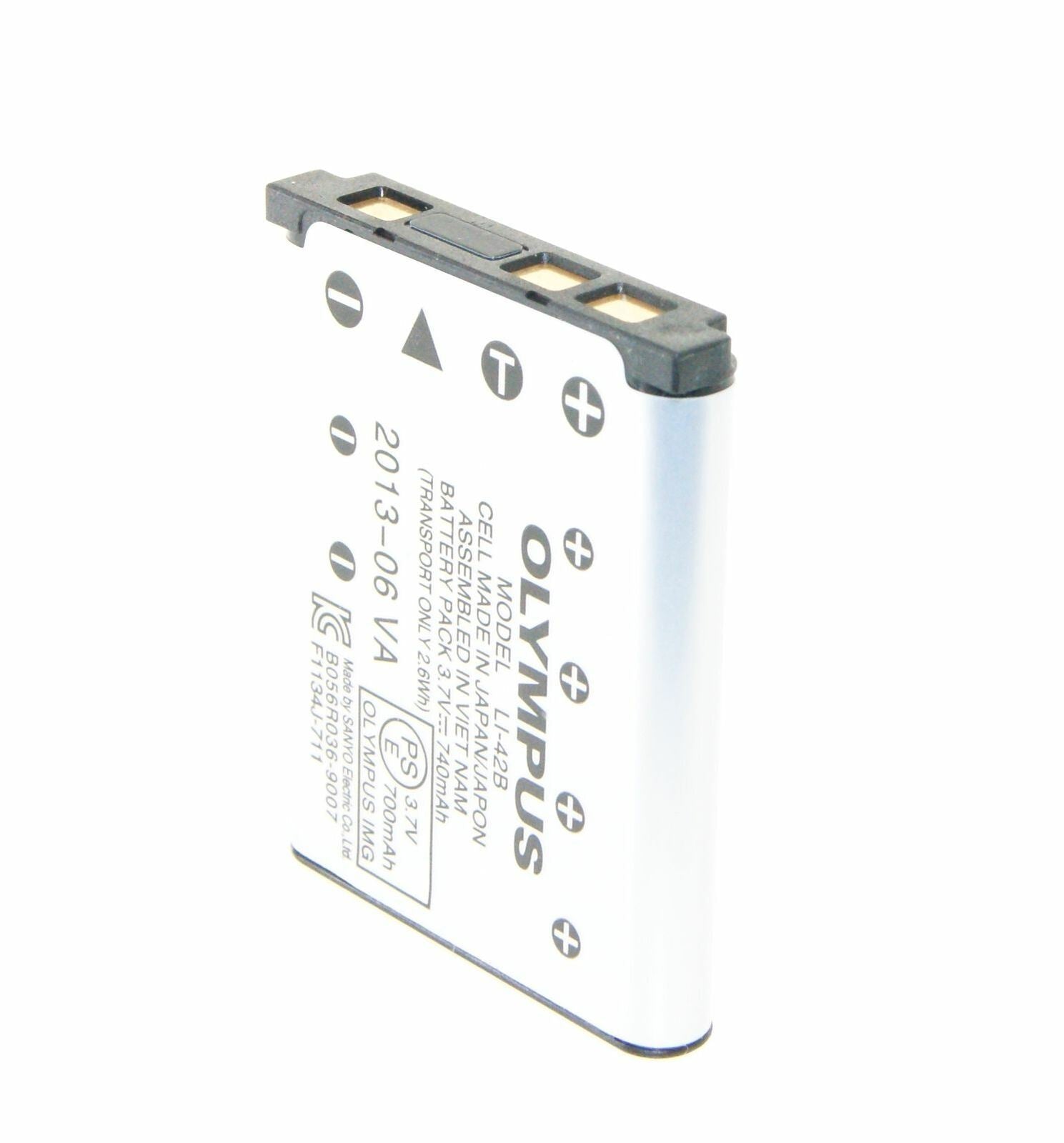 Olympus Li-42B Original Camera Battery, OEM Rechargeable Battery for Olympus Digital Cameras