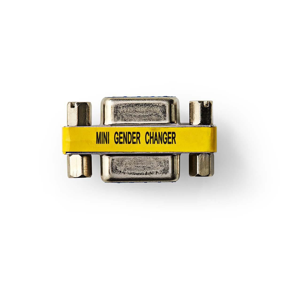 Nedis Serial Adapter | Adapter | D-SUB 9-Pin Female | D-SUB 9-Pin Female | Nickel Plated | Metal