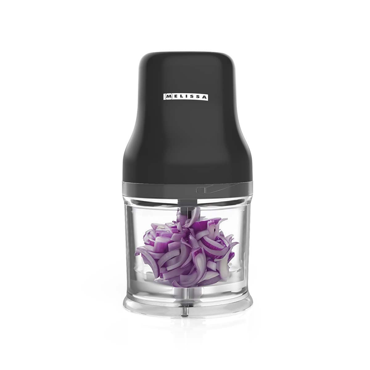 MELISSA Food Processor, Mini Chopper Food Processor Electric, 500ml Capacity Bowl, 1 Speed, 2 Blades, Mini Food Processors for Meat, Vegetables,Onion and Baby Food, 200W