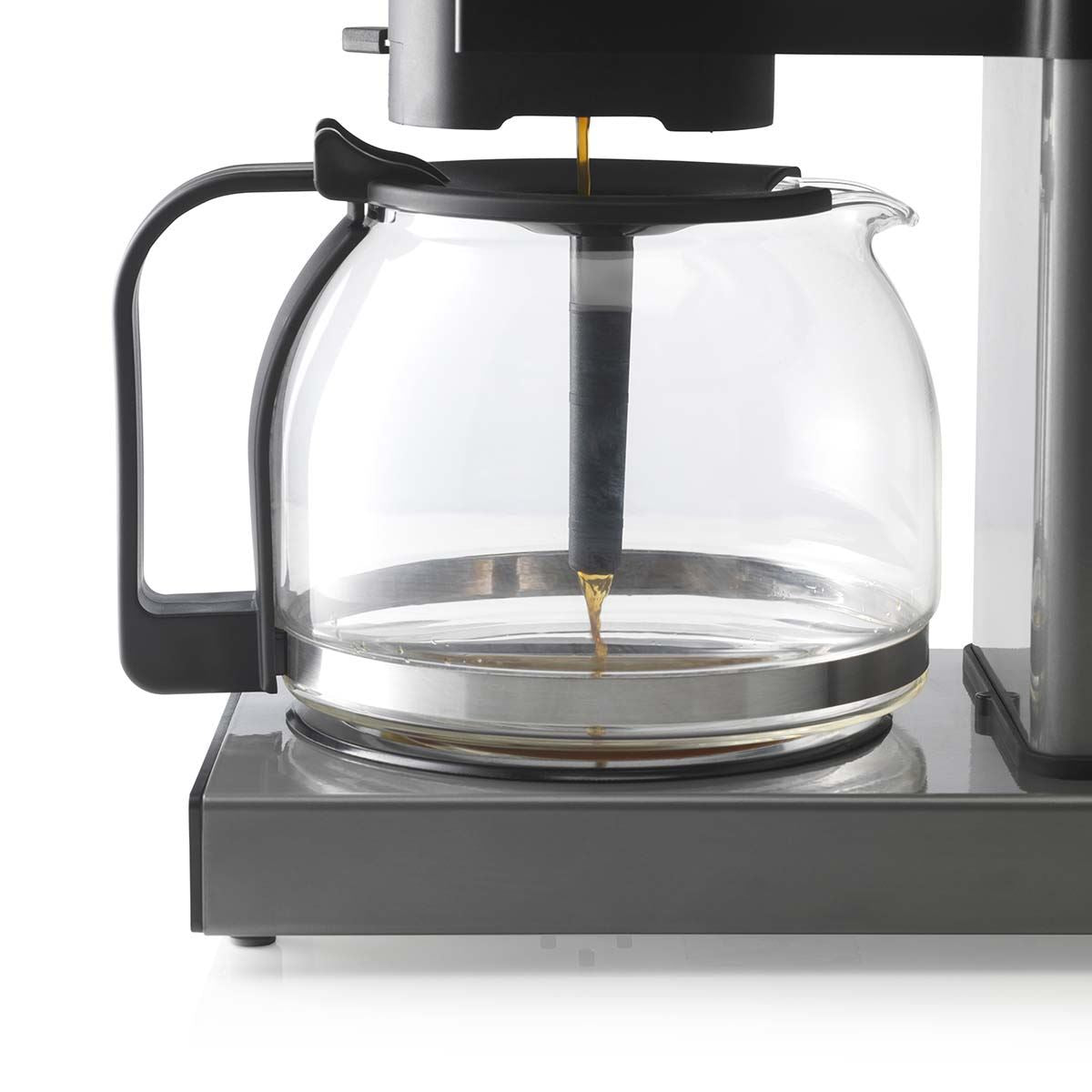 Trebs Expert, Filter Coffee, Coffee Makers 10-Cup - Aluminium, UK Plug, 1.3 Liters