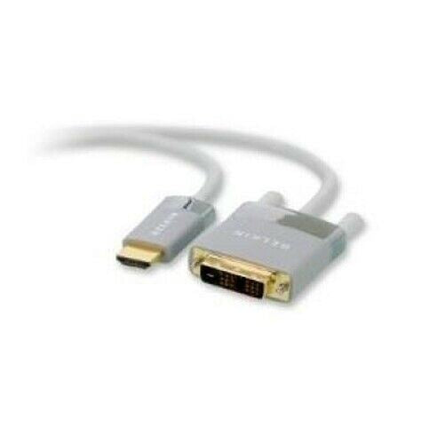 Belkin HDMI to DVI-D Cable Lead 1.8m / 6ft - White (AV22401NG06-WHT)