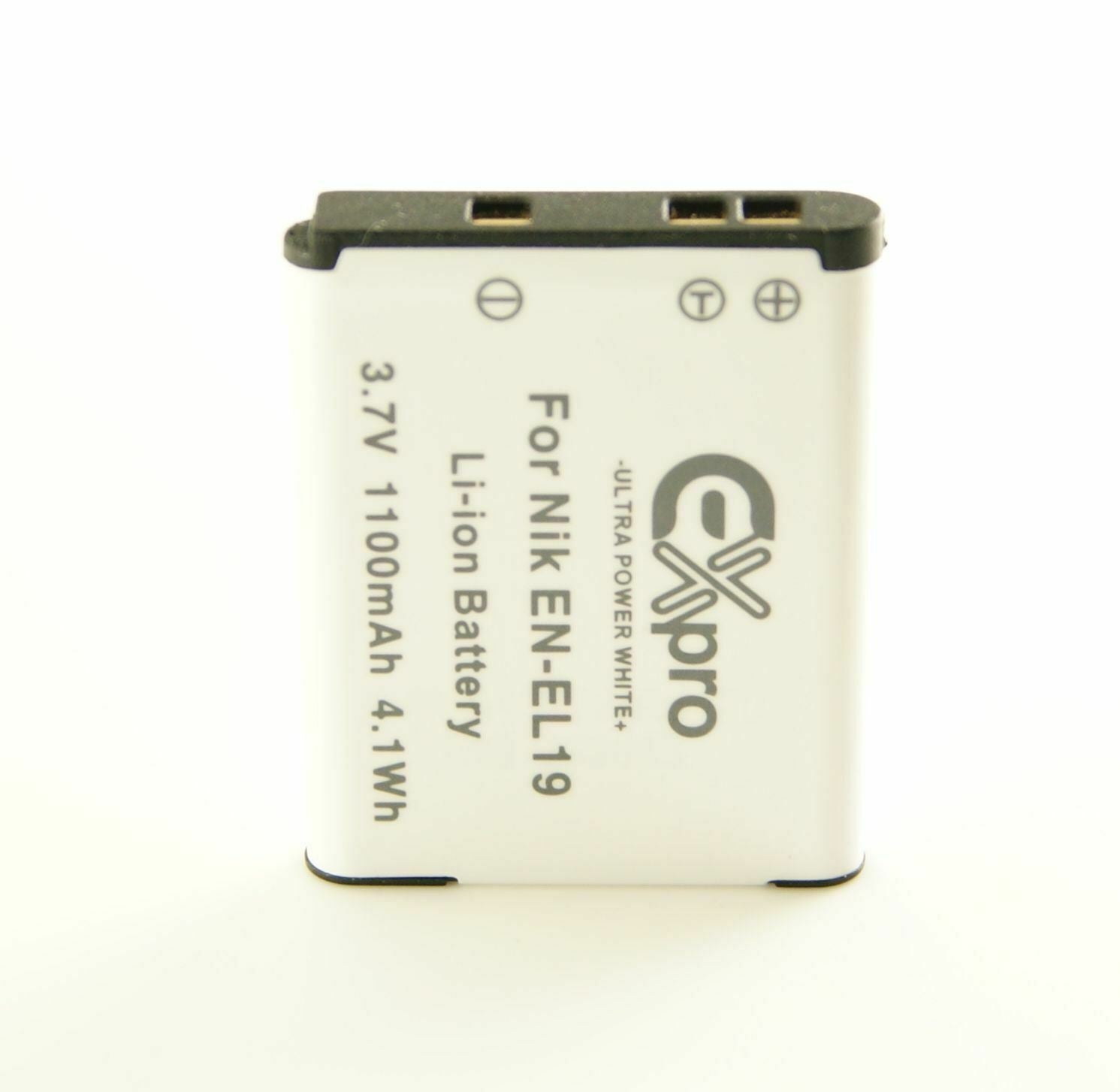 Ex-Pro Nikon EN-EL19 ENEL19 Nikon White Series Li-on Digital Camera Battery