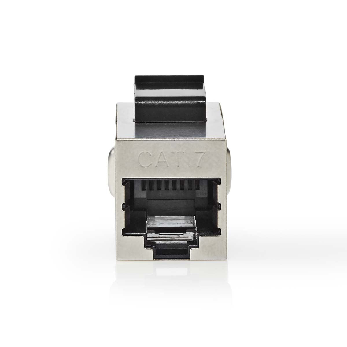 Nedis Network Coupler | CAT6a / CAT7 | Shielded | RJ45 Female | RJ45 Female | Straight | Metal