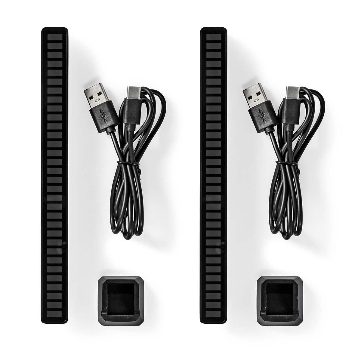 Nedis Gaming Light | RGB | Battery Powered | Used for: Desktop / Notebook | Black