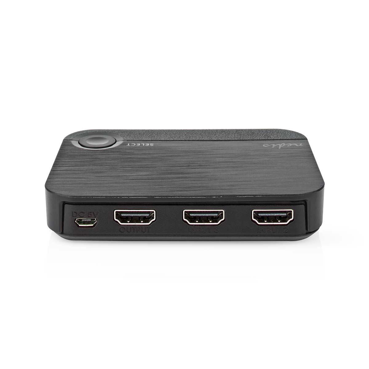 Nedis HDMI™ Converter | 1x USB-C™ / 2x HDMI™ Input | 1x HDMI™ Output | 1-way | 4K@60Hz | 18 Gbps | ABS | Anthracite
