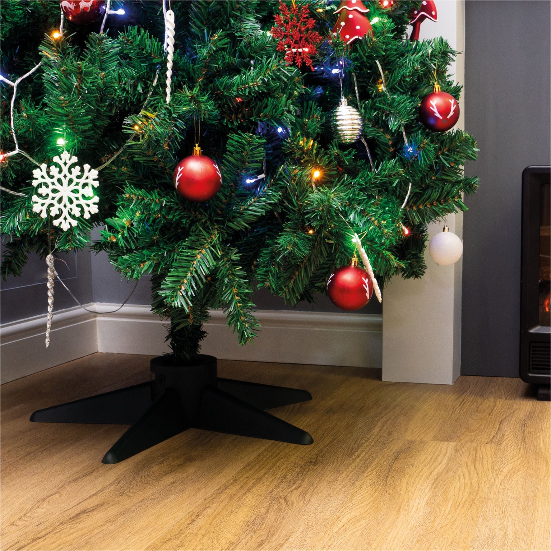 Artificial Christmas Tree Stand Base for Trees up to 2.4m / 8ft