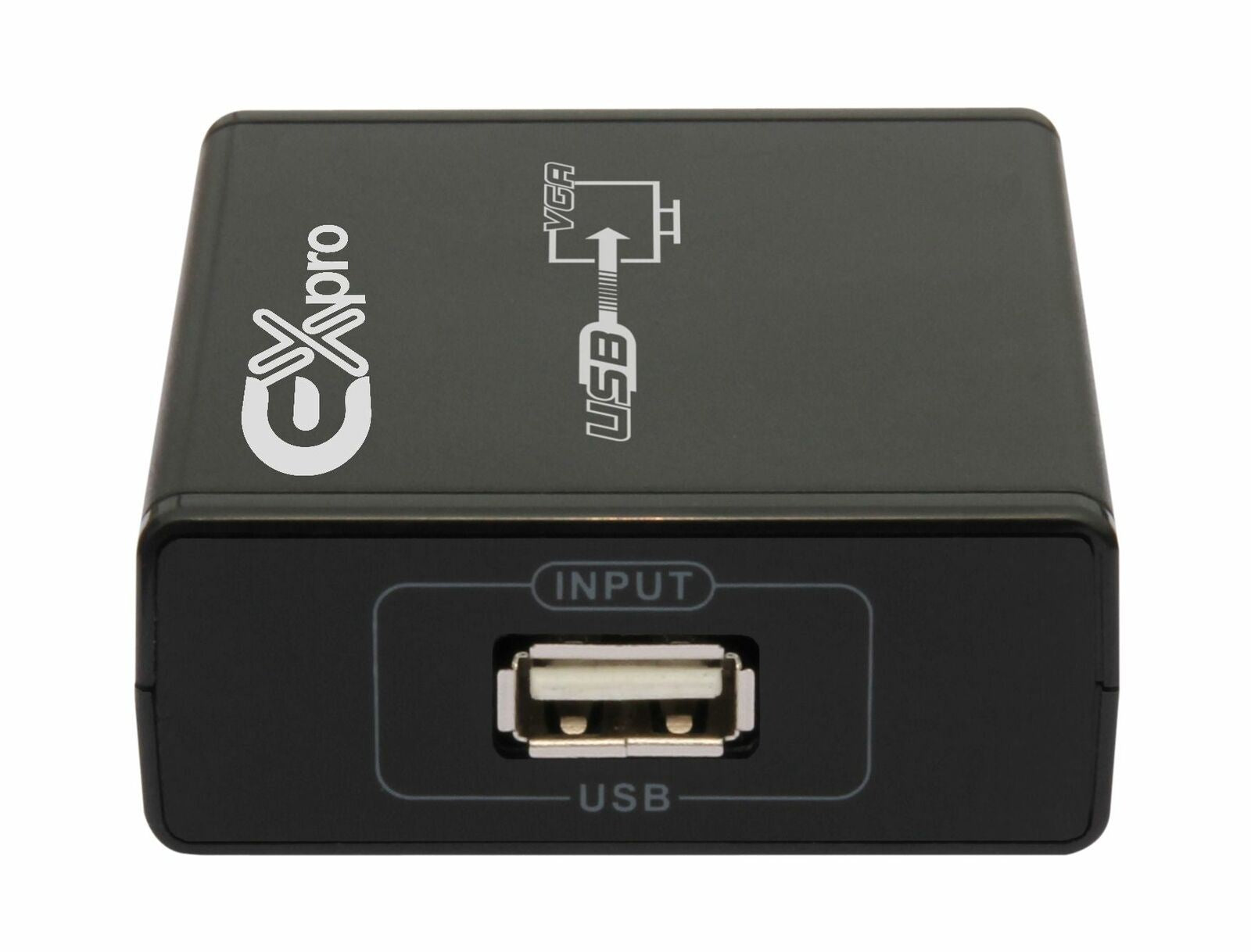 Ex-Pro AV-Pro USB to VGA Converter, Supports Dual/Extended desktop. [PC/Mac]