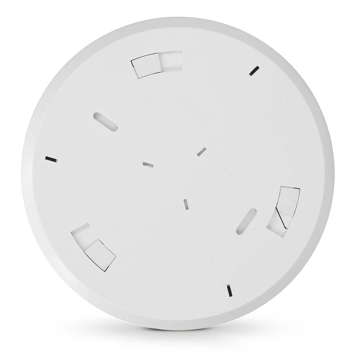 Alecto SA300 Ultra Thin Smoke detector with Hush Button | >85 dB | 10 Year Battery Included | EN14604:2005/AC:2008 | White | 2 Pack