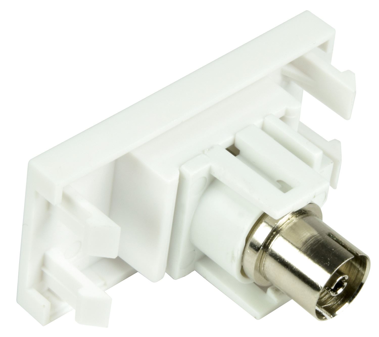 Av:link Keystone Wall Plate Module Outlet Faceplate TV Coaxial Keystone Socket 25 x 50mm