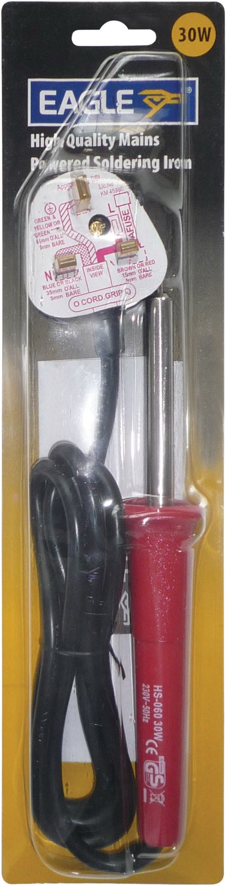 30W Soldering Iron Electric Solder 230v With Replacable Tip