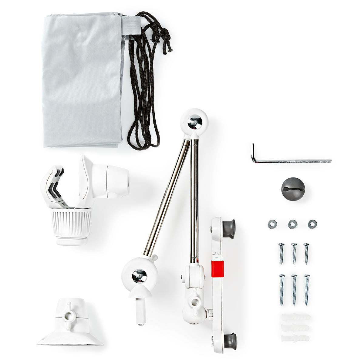 Nedis Tablet Stand | Universal | Interactive | Metal / White