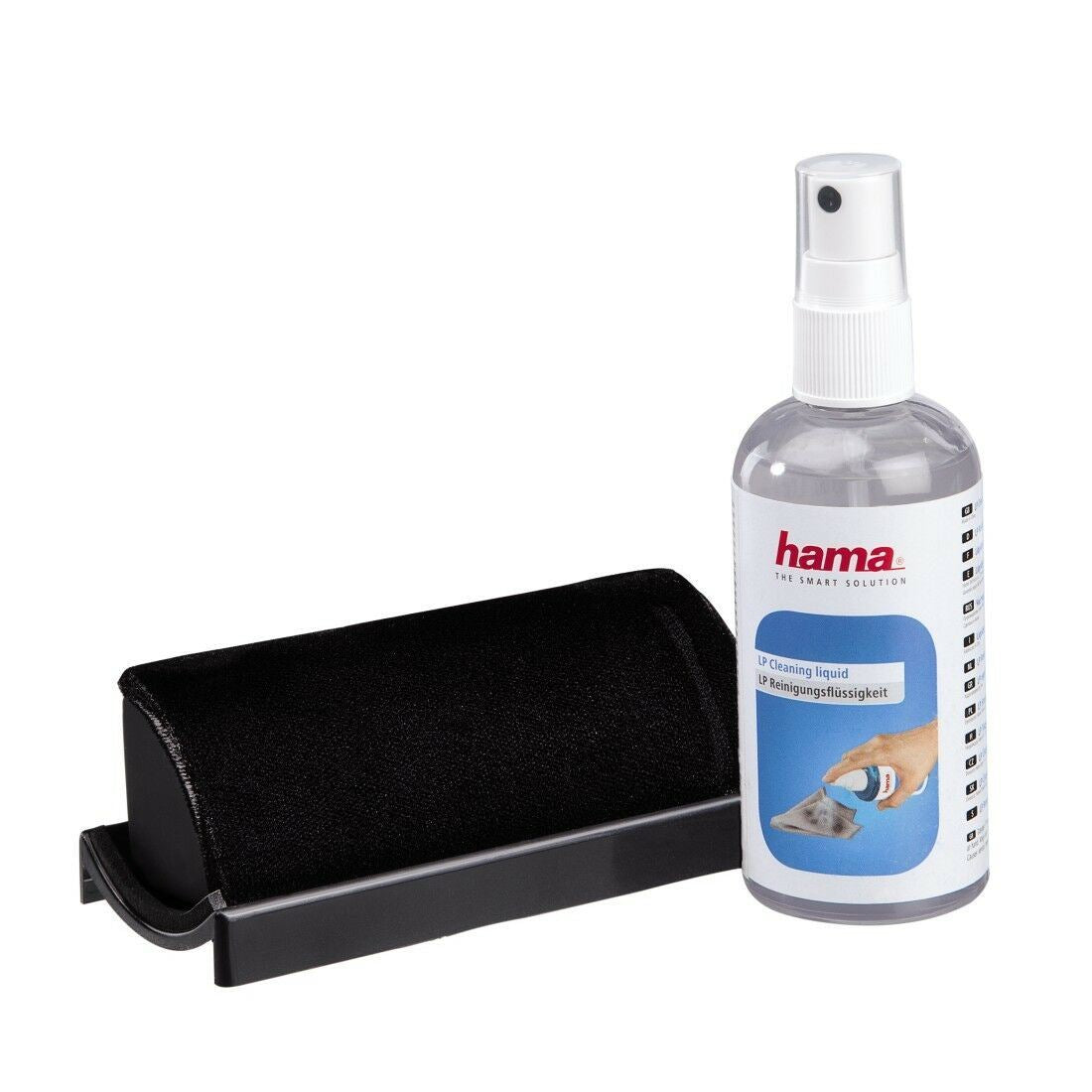 Hama Record Cleaning Kit for Vinyl | LP | Cleaning brush and Fluid