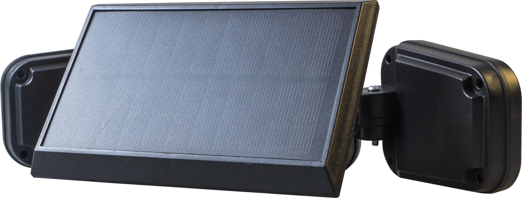 Solar Powered PIR Motion Sensor Wall Security Light with 3 Adjustable COB LED Heads