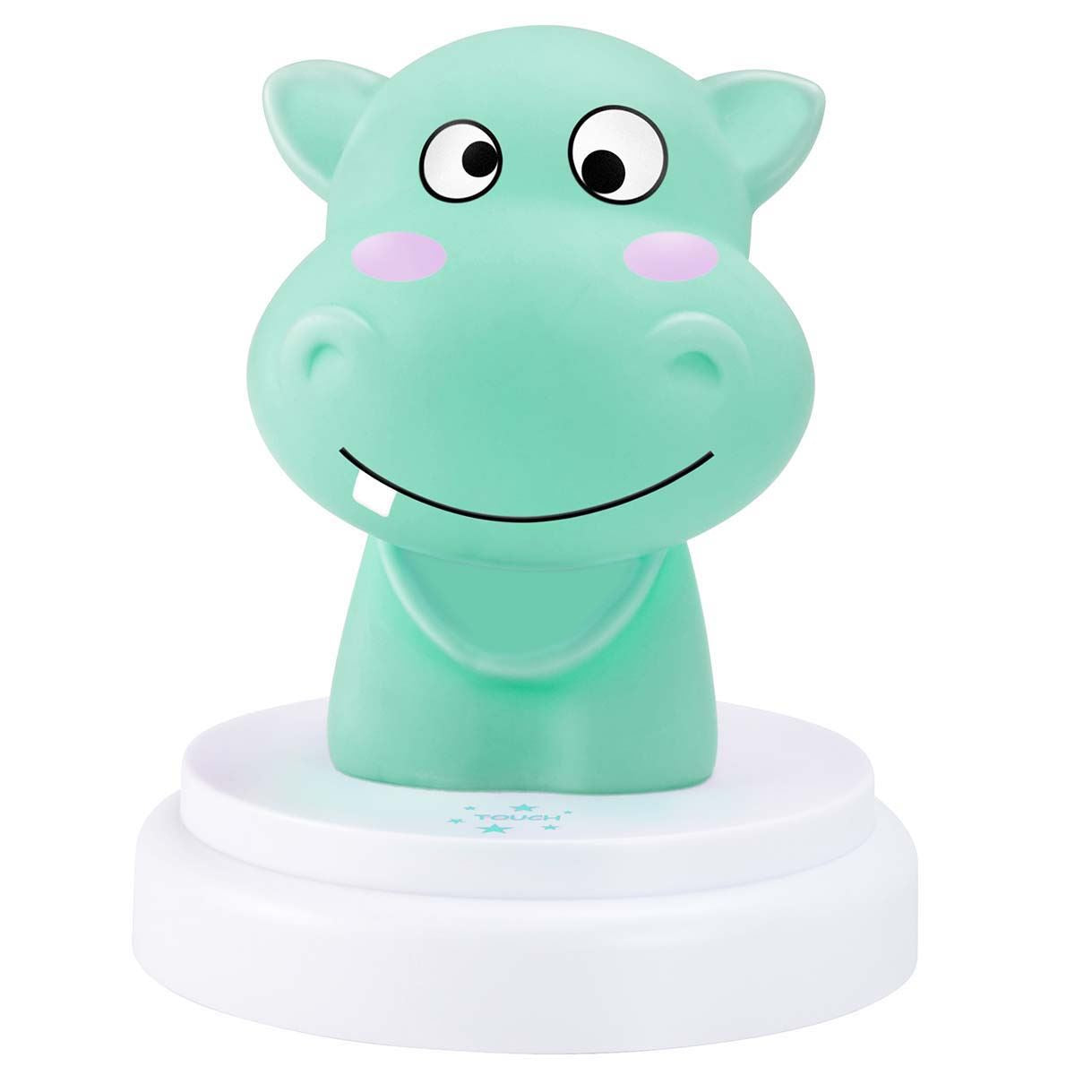 Alecto LED Blue Hippo Chrildrens Night Lamp Light