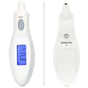 Alecto Ear Thermometer for Adults and Kids, Infrared Temperature Thermometer for Children, Digital Baby Body Thermometers with Save Function