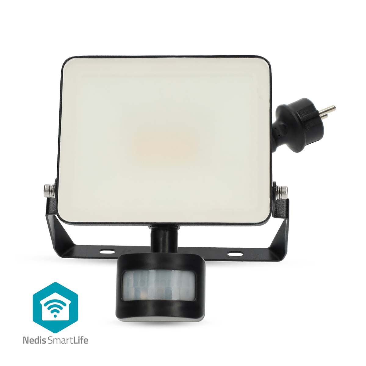 Nedis Smartlife Outdoor Light | Motion Sensor | 1620 lm | Wi-Fi | 20 W | Warm to Cool White | 3000 - 6500 K | Aluminium | Android™ / IOS
