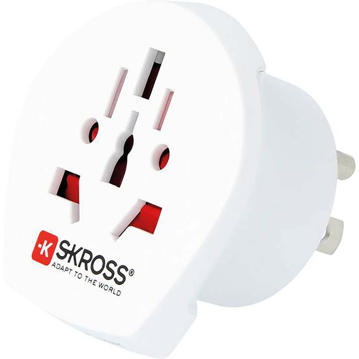 Skross Travel Adapter World-to-USA Earthed