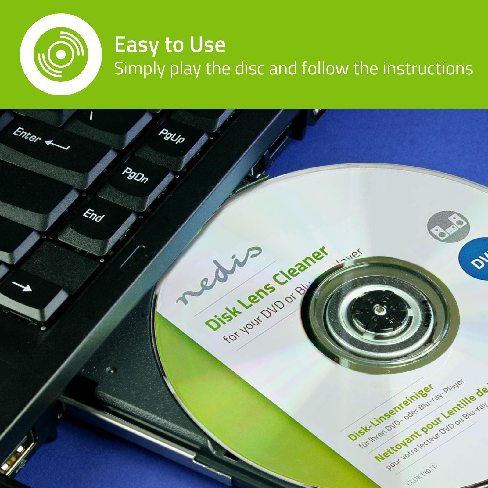 Nedis Disc Lens Cleaner | Blu-ray | DVD | 20 ml