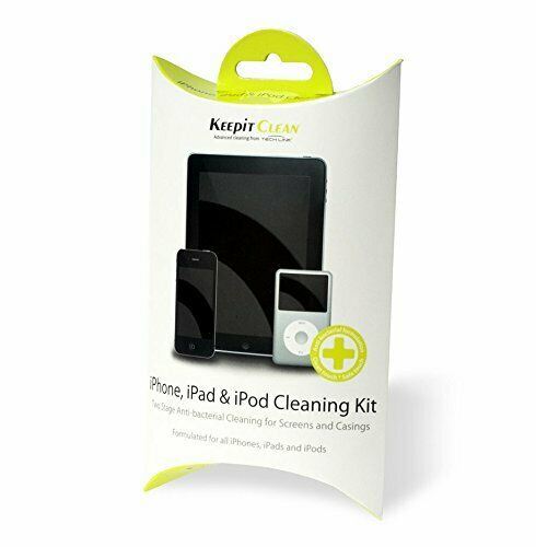 Techlink Screen Cleaning Wipes & Antimicrobial Cloth (18 Pack)