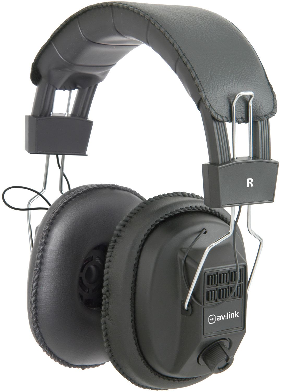 Av:link Full Size Mono / Stereo HI-FI Cushioned Headphone with Volume Control