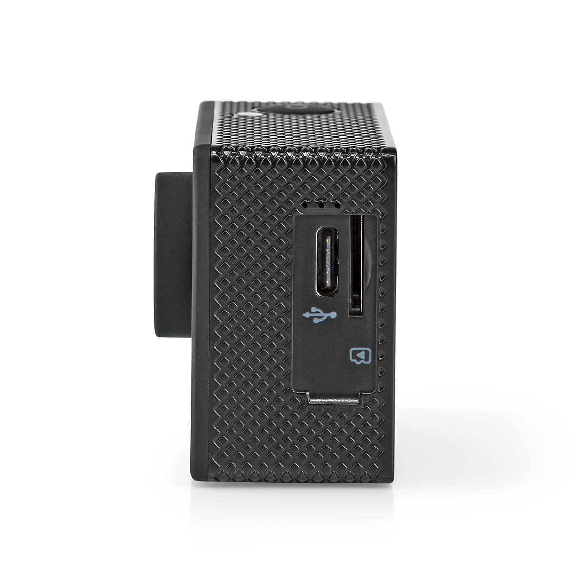 Nedis Action Cam | 1 Screen | 1080p@30fps | 12 MPixel | Waterproof up to: 30.0 m | 90 min | Wi-Fi | App available for: Android™ / IOS | Mounts included | Black