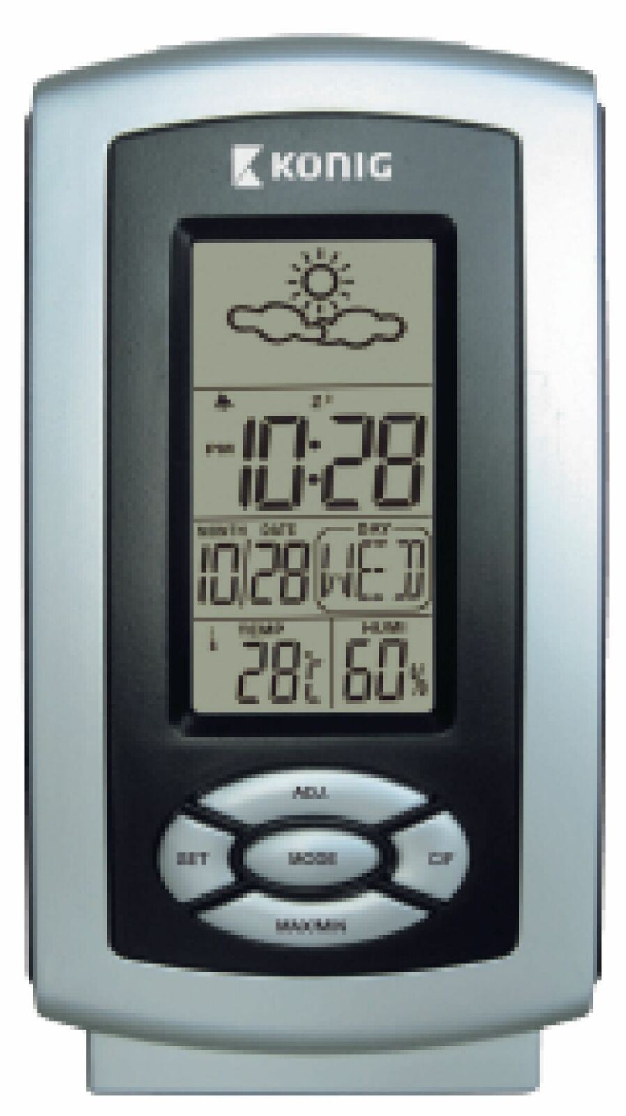 Wireless Thermo Hygrometer Weather Station & Sensor Temperature Humidity