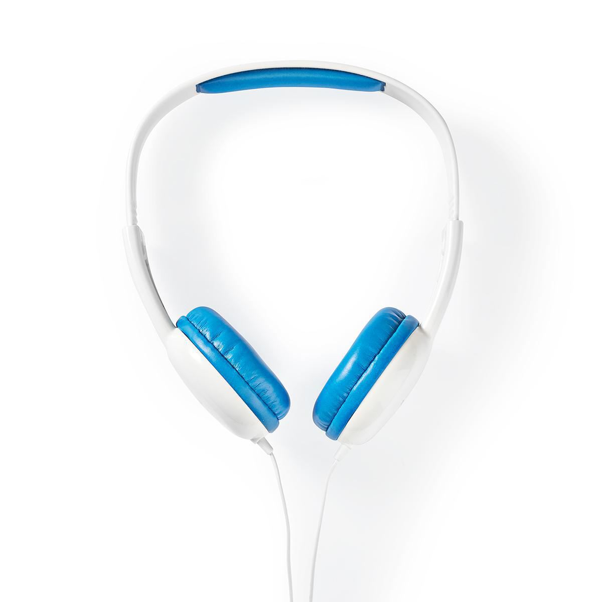 Nedis On-Ear 3.5mm Wired Headphones | Cable length: 1.20 m | 82 dB | Blue
