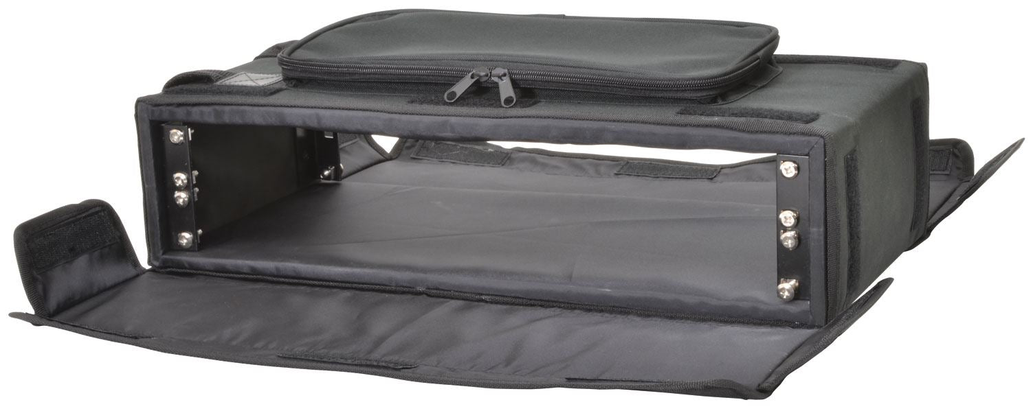 Chord 2U 19" 19 Inch Rack Case Bag DJ Disco Equipment Wooden Flightcase