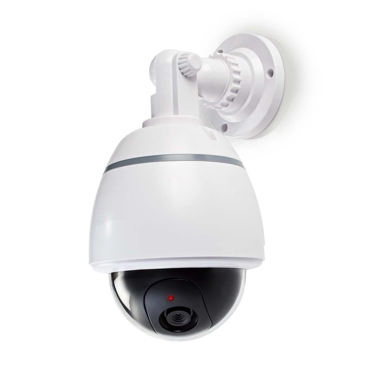 Nedis Dummy Security CCTV Fake Camera | Dome | IP44 | White