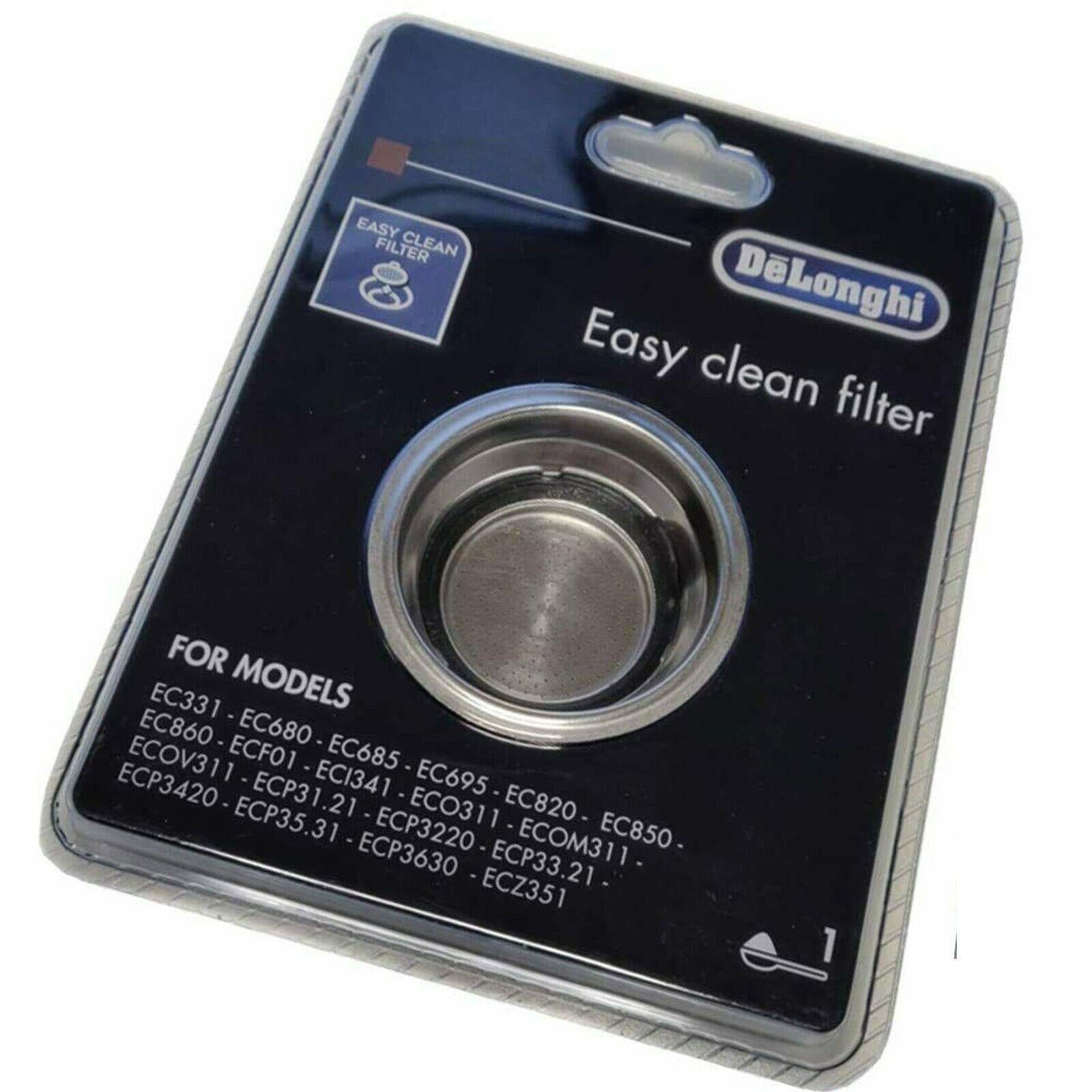 De'Longhi 7313285819 Two Cup Filter Assembly EC331 EC680 EC685 EC695 EC890 EC850