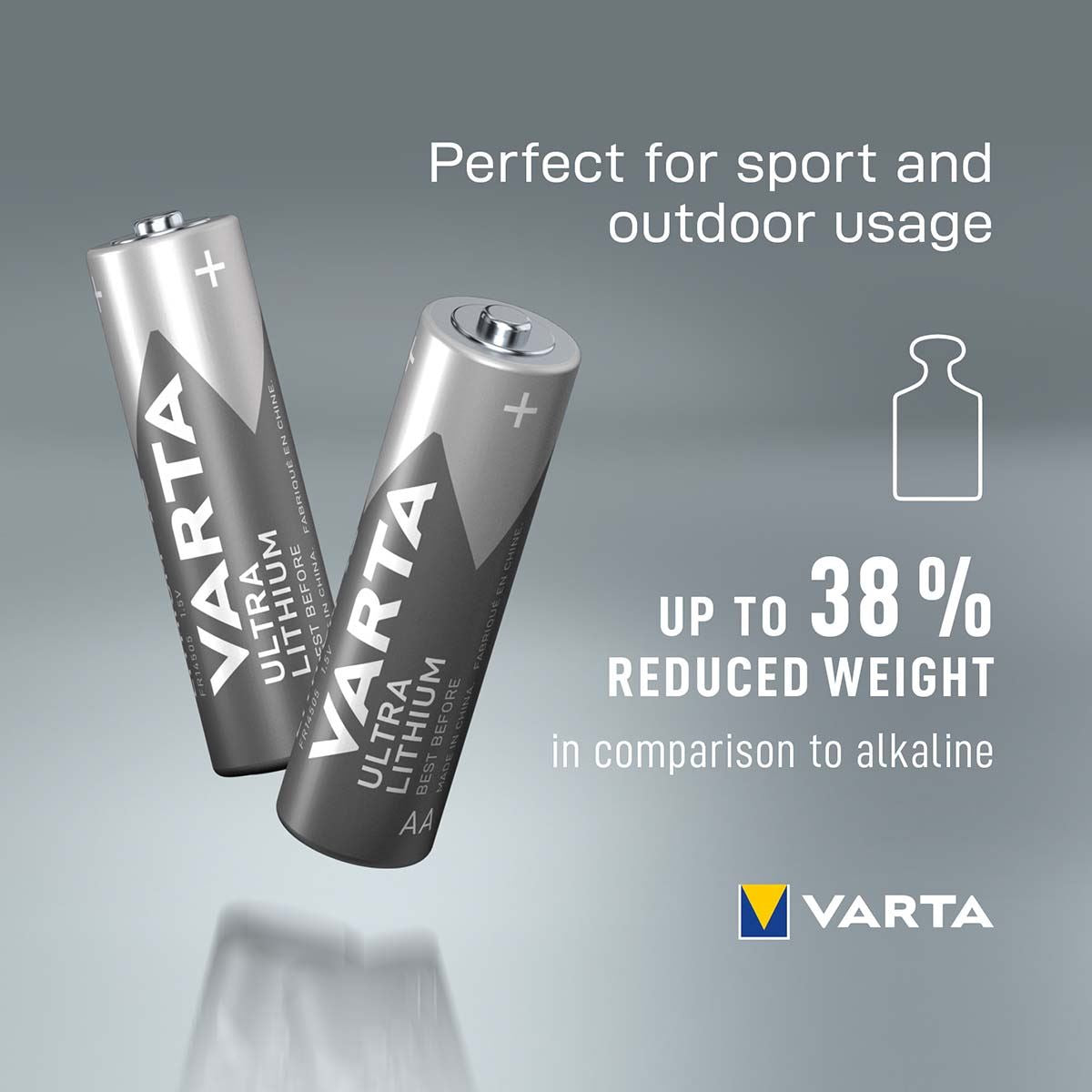 Varta Lithium Battery AA-Blister Card