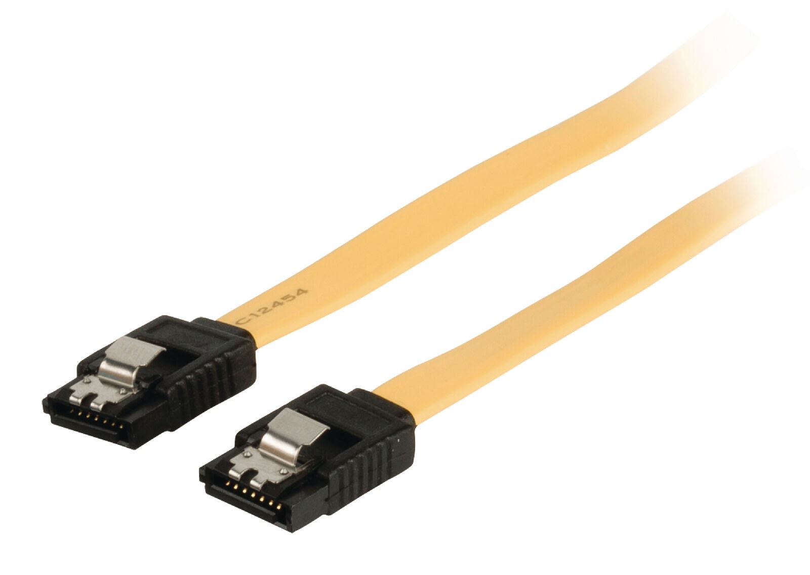 Nedis SATA Cable | 6 Gbps | SATA 7-Pin Female | SATA 7-Pin Female | Nickel Plated | 0.50 m | Flat | PVC | Yellow