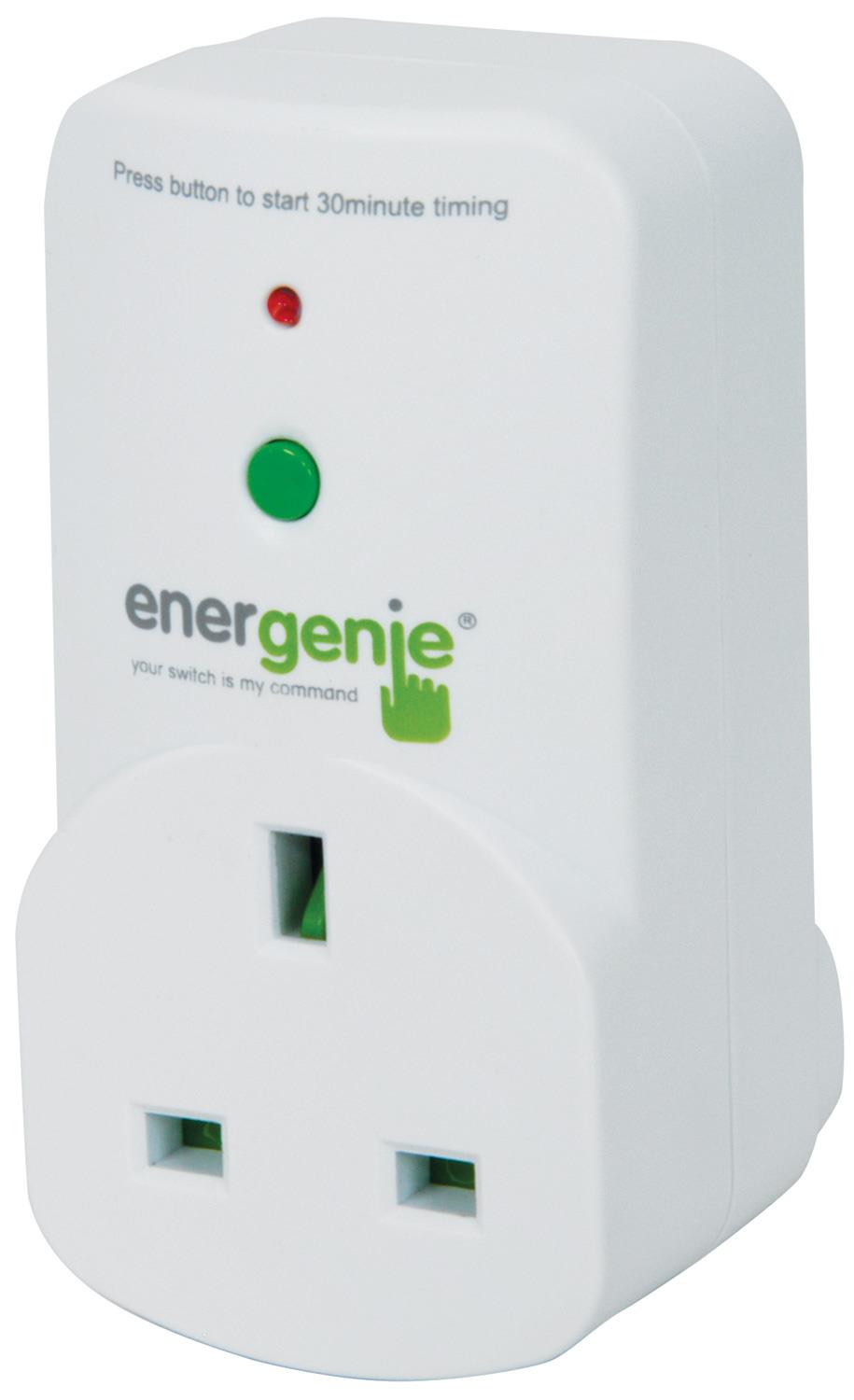 Energenie Electricity Monitor Power Meter UK Plug Energy Usage Wattage Kwh Analyzer Socket