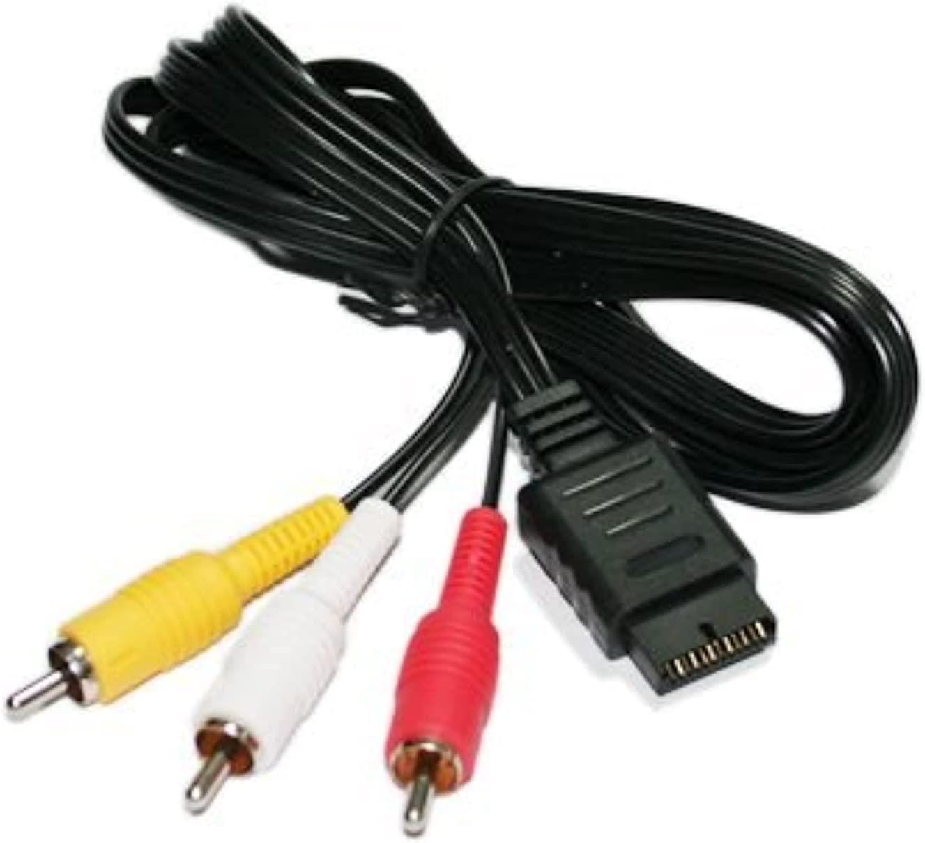 1.8m RCA AV Audio/Video Cable for PlayStation and PlayStation 2