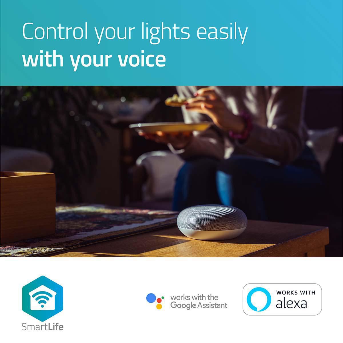 Nedis SmartLife LED Bulb | Wi-Fi | GU10 | 330 lm | 4.5 W | Warm White | 2700 K | Android™ / IOS | PAR16 | 1 pcs
