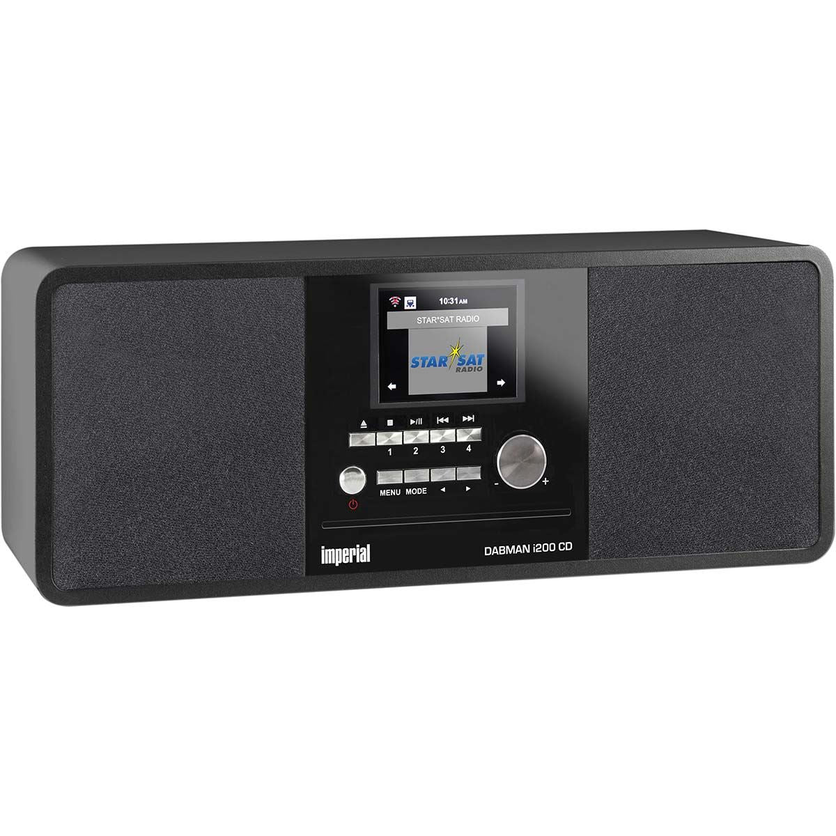 Imperial DABMAN i200 CD Multifunctional Radio DAB+ / FM / Internet / Bluetooth Black