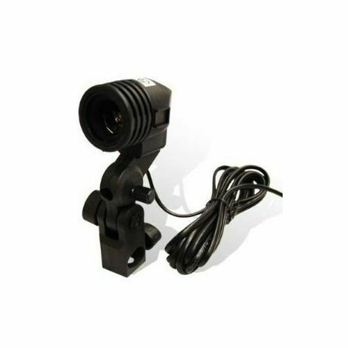 Ex-Pro Continuous Umbrella Single Lighting Head including (ES/E27 standard Screw fitting) for use with Light Stands, Umbrella's & Bulbs